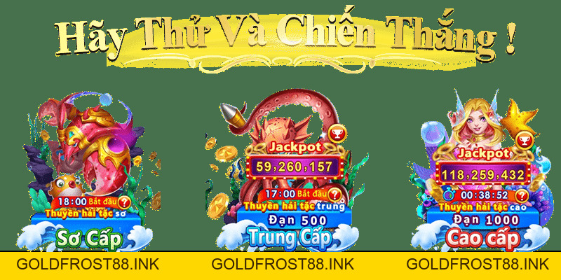 Banca92 - Bắn cá với trăm ngàn loài cá hệ số thưởng cao - Goldfrost88