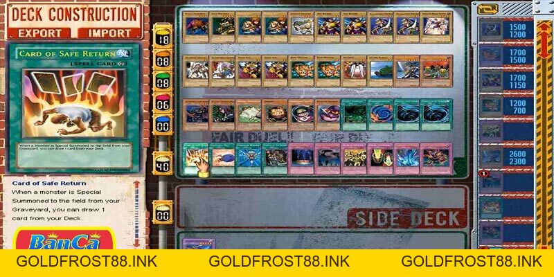 Game bài YuGiOh online game bài đổi thưởng không cần tải - Goldfrost88