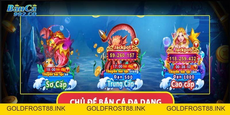 Bắn cá đổi thưởng - Top những game bắn cá số 1 - Goldfrost88
