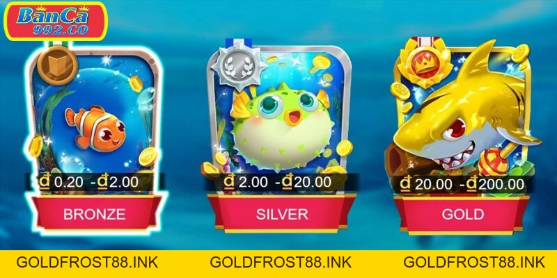 Bắn cá miễn phí - trò chơi vui nhộn nhận thưởng thả ga - Goldfrost88